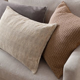 Ramas 100% Cotton Chalk Cushion Cover or Filled Cushion 40cm x 60cm - additional product view 7