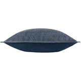 Ramas 100% Cotton Indigo Cushion Cover or Filled Cushion 40cm x 60cm - additional product view 4