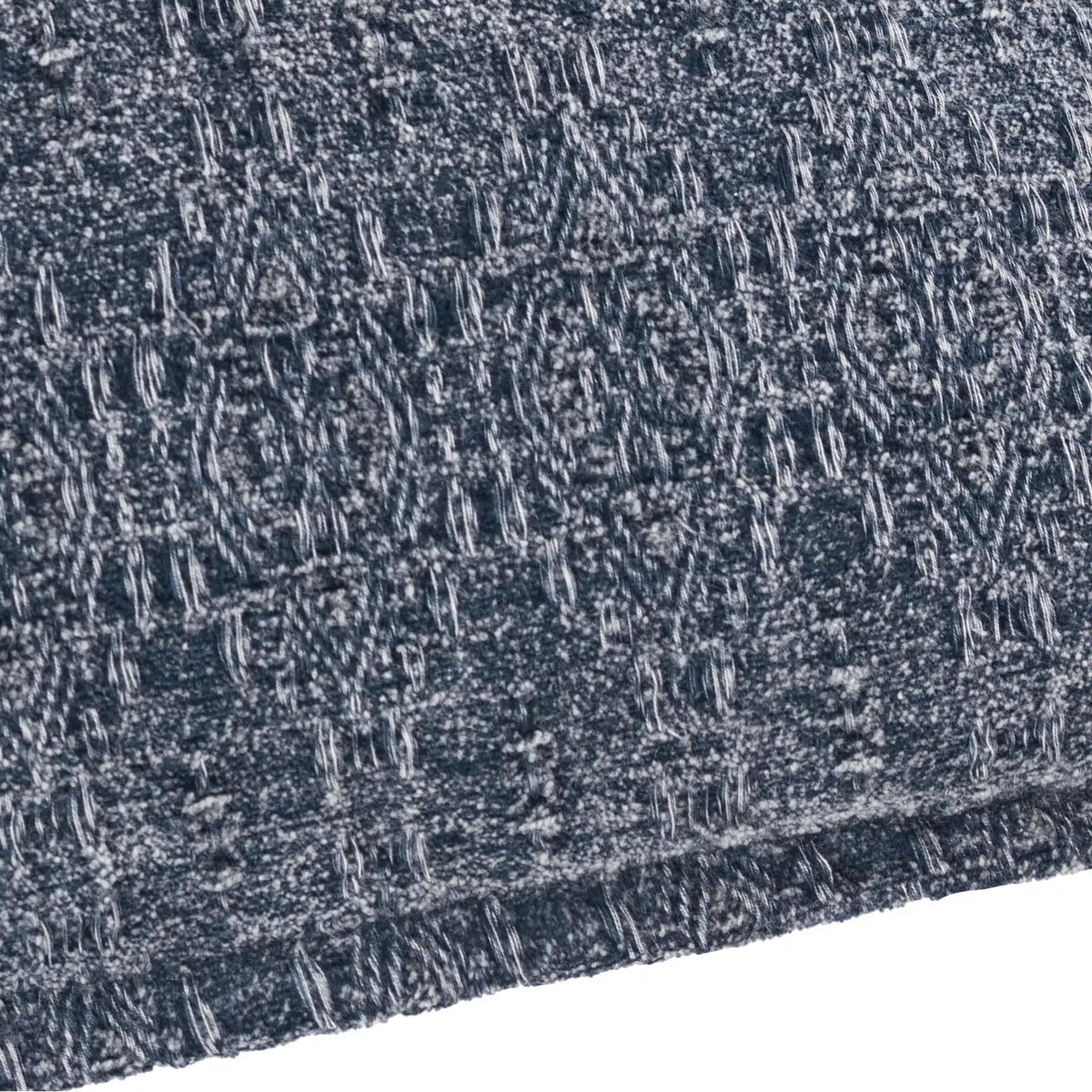 Ramas 100% Cotton Indigo Cushion Cover or Filled Cushion 40cm x 60cm - additional product view 5