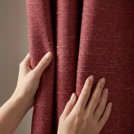Pembrey Thermal Brushed Cotton Pencil Pleat Curtains 9