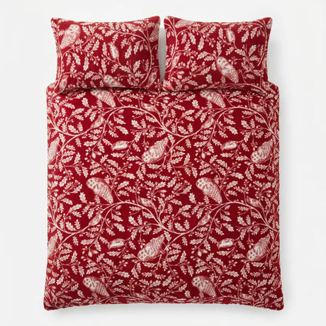 Woodland Owls Cosy Microfibre Duvet Cover Set 2