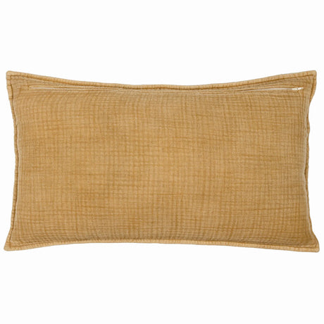 Ribble 100% Cotton Honey Cushion Cover 40cm x 60cm - additional product view 2
