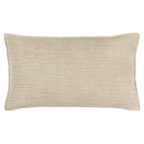 Ribble 100% Cotton Natural Cushion Cover 40cm x 60cm - additional product view 1