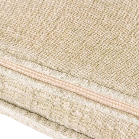 Ribble 100% Cotton Natural Cushion Cover 40cm x 60cm - additional product view 5