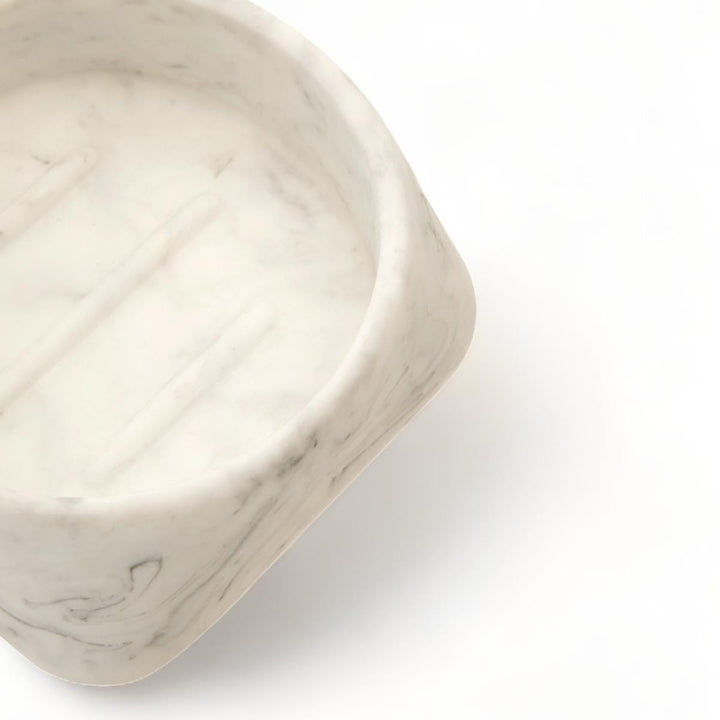 Riviera Marble Effect Soap Dish - Ideal