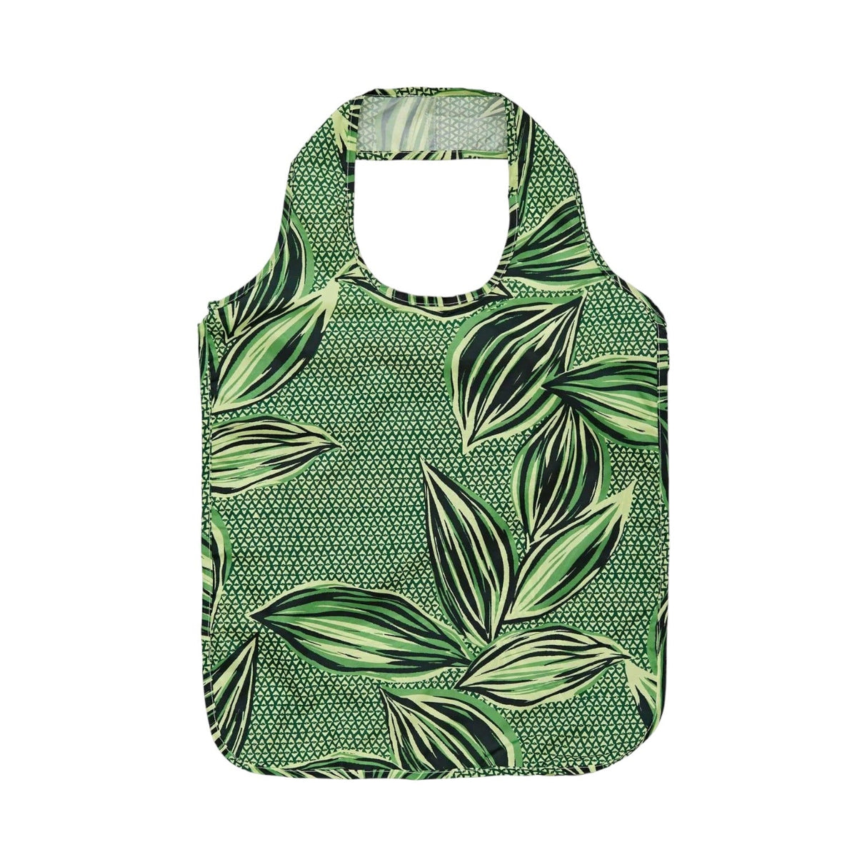 Ulster Weavers Geo Leaves 100% Cotton Foldable Shopping Bag