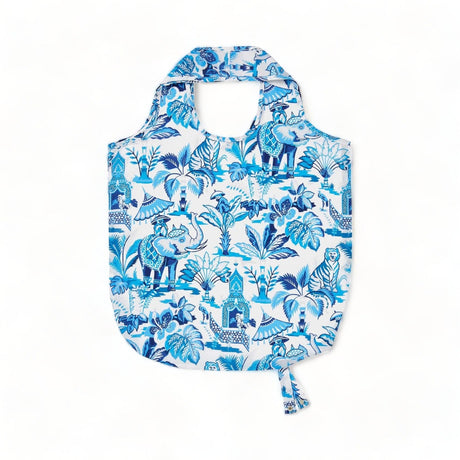 Ulster Weavers India Blue 100% Cotton Foldable Shopping Bag