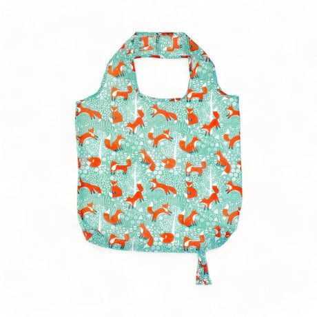 Ulster Weavers Foraging Fox 100% Cotton Floral Foldable Shopping Bag