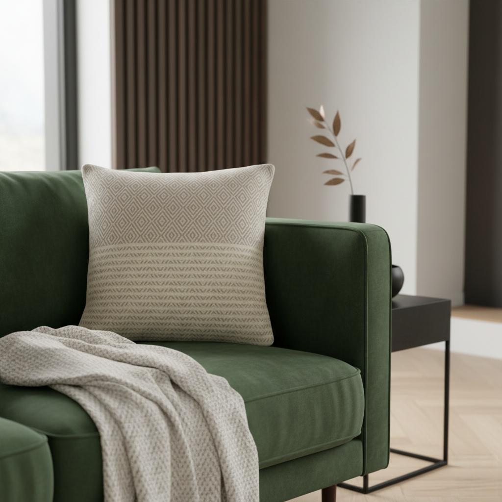 Rona Cushion Cover 17" x 17" by Rapport Home