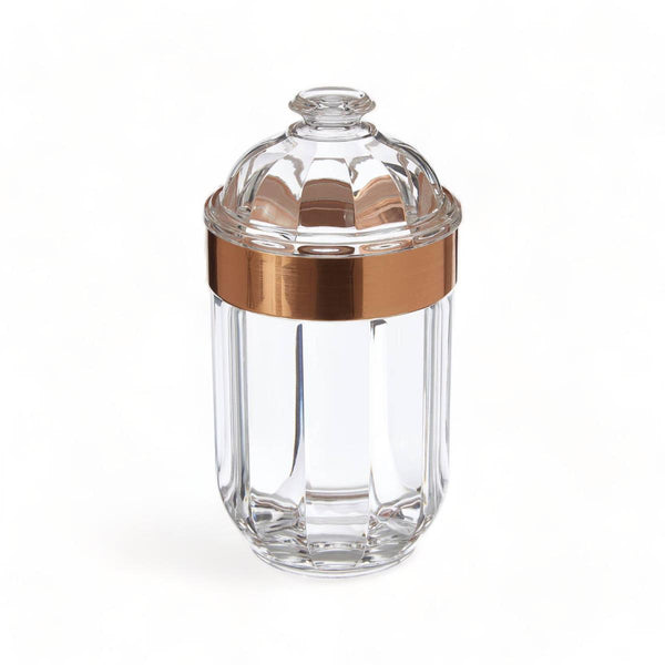 Rose Gold Acrylic Canister - Ideal