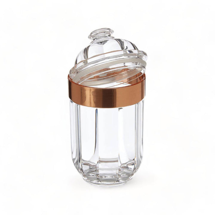 Rose Gold Acrylic Canister - Ideal