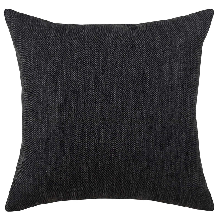 Rossi Twill Charcoal Cushion Cover 17" x 17" - Ideal