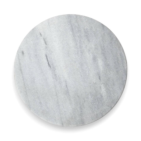 Round White Marble Chopping Board - Ideal