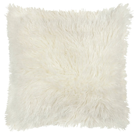 Rowan Faux Fur Cushion Cover Ecru 50 x 50cm - image 2