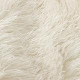 Rowan Faux Fur Cushion Cover Ecru 50 x 50cm - image 5