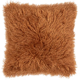 Rowan Faux Fur Cushion Cover Ginger 50 x 50cm - image 2