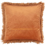 Rowan Faux Fur Cushion Cover Ginger 50 x 50cm - image 3