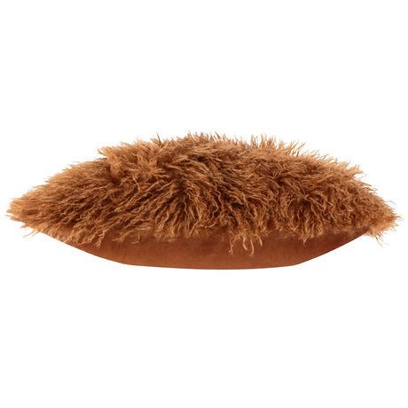 Rowan Faux Fur Cushion Cover Ginger 50 x 50cm - image 4