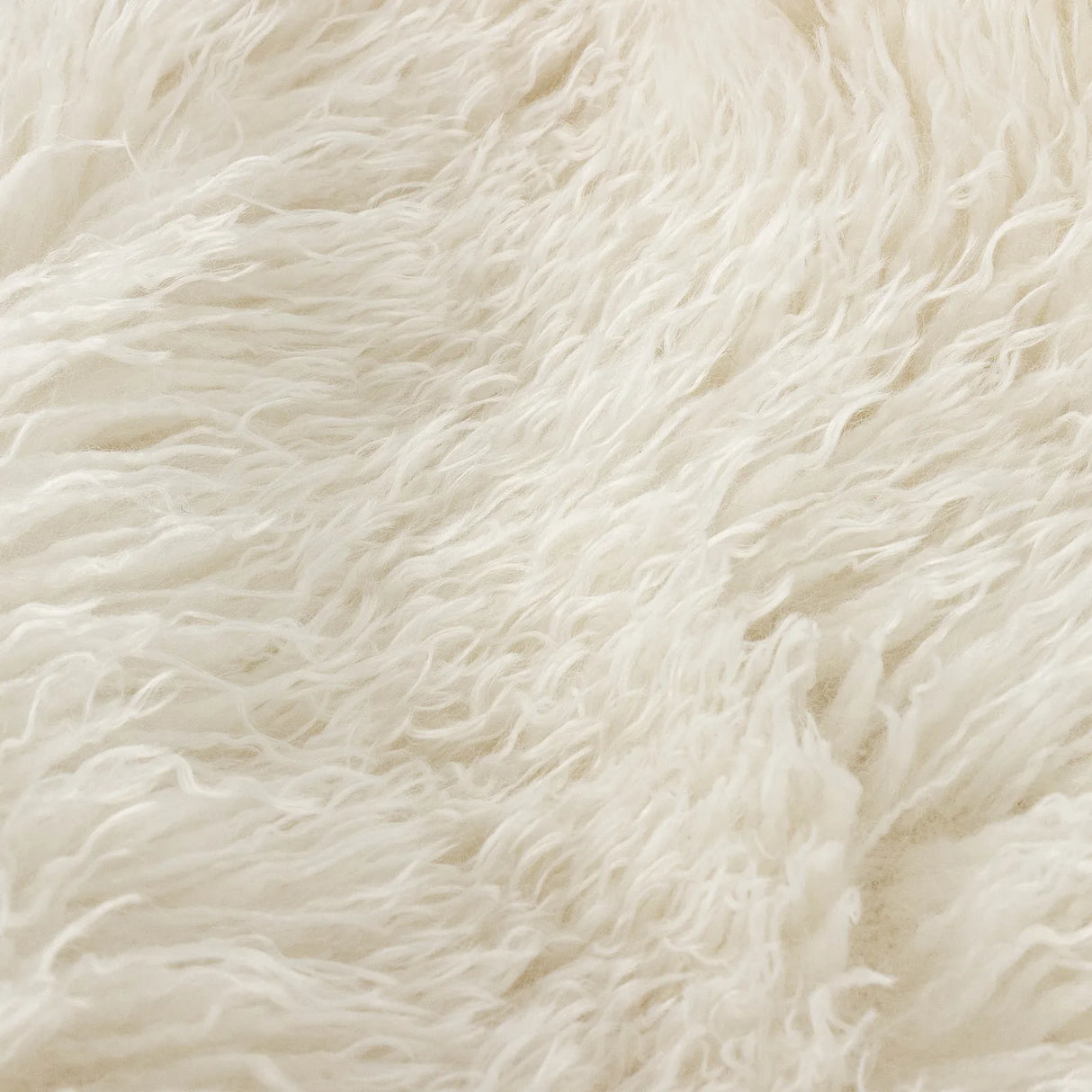 Rowan Faux Fur Throw Ecru 130 x 175cm - image 4