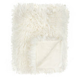 Rowan Faux Fur Throw Ecru 130 x 175cm - image 6