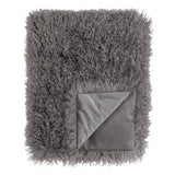 Rowan Faux Fur Throw Grey 130 x 175cm - image 5
