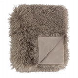 Rowan Faux Fur Throw Mocha 130 x 175cm - image 2