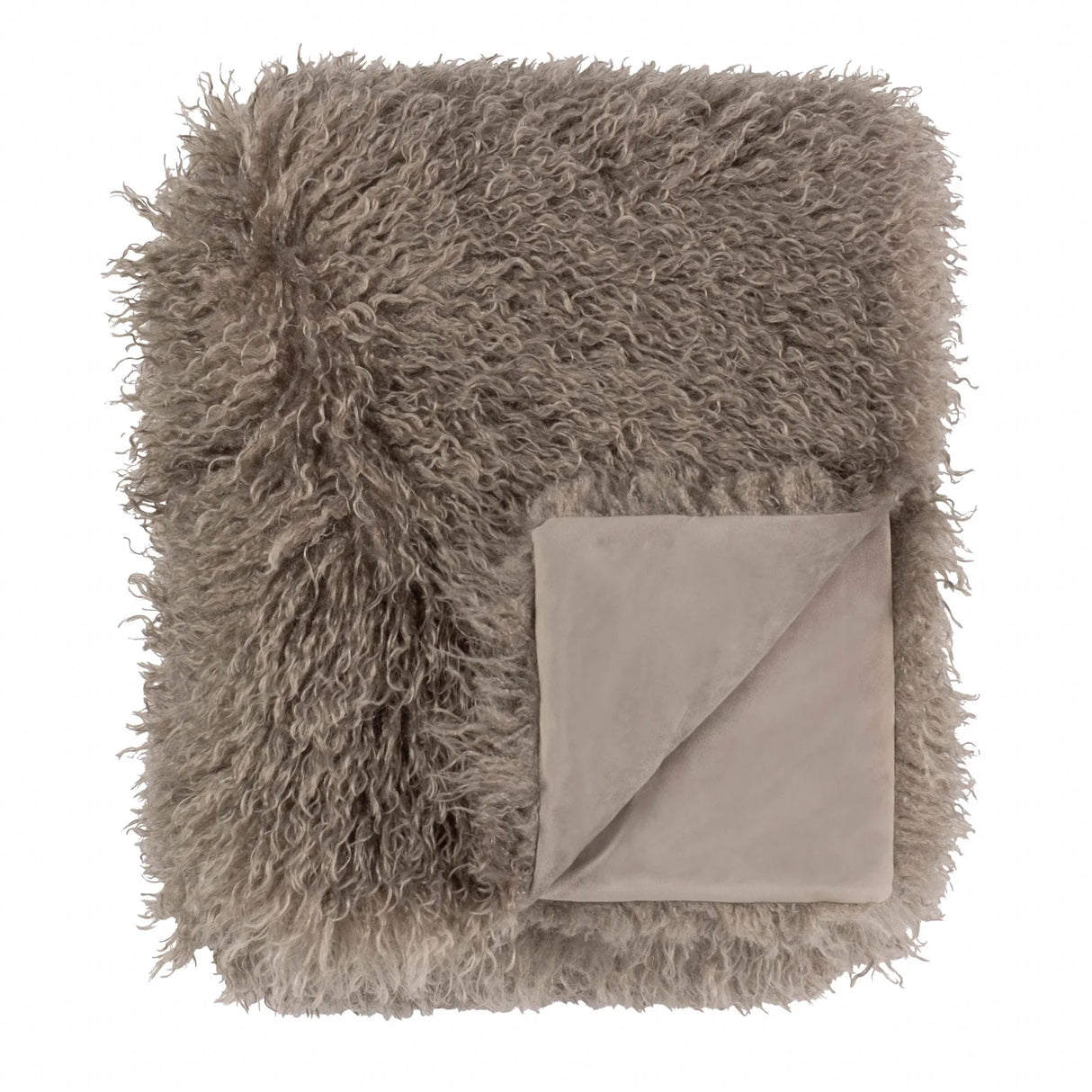 Rowan Faux Fur Throw Mocha 130 x 175cm - image 5