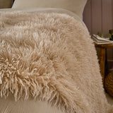Rowan Faux Fur Throw Natural 130 x 175cm - image 3
