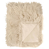 Rowan Faux Fur Throw Natural 130 x 175cm - image 5