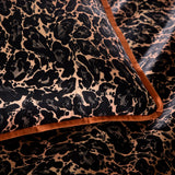Roxy Leopard Print Black 100% Cotton Duvet Cover Set - product image 3