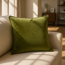 Sandhurst Velvet Cushion Cover and Filled Cushion 18" x 18" (45cm x 45cm) by Sundour