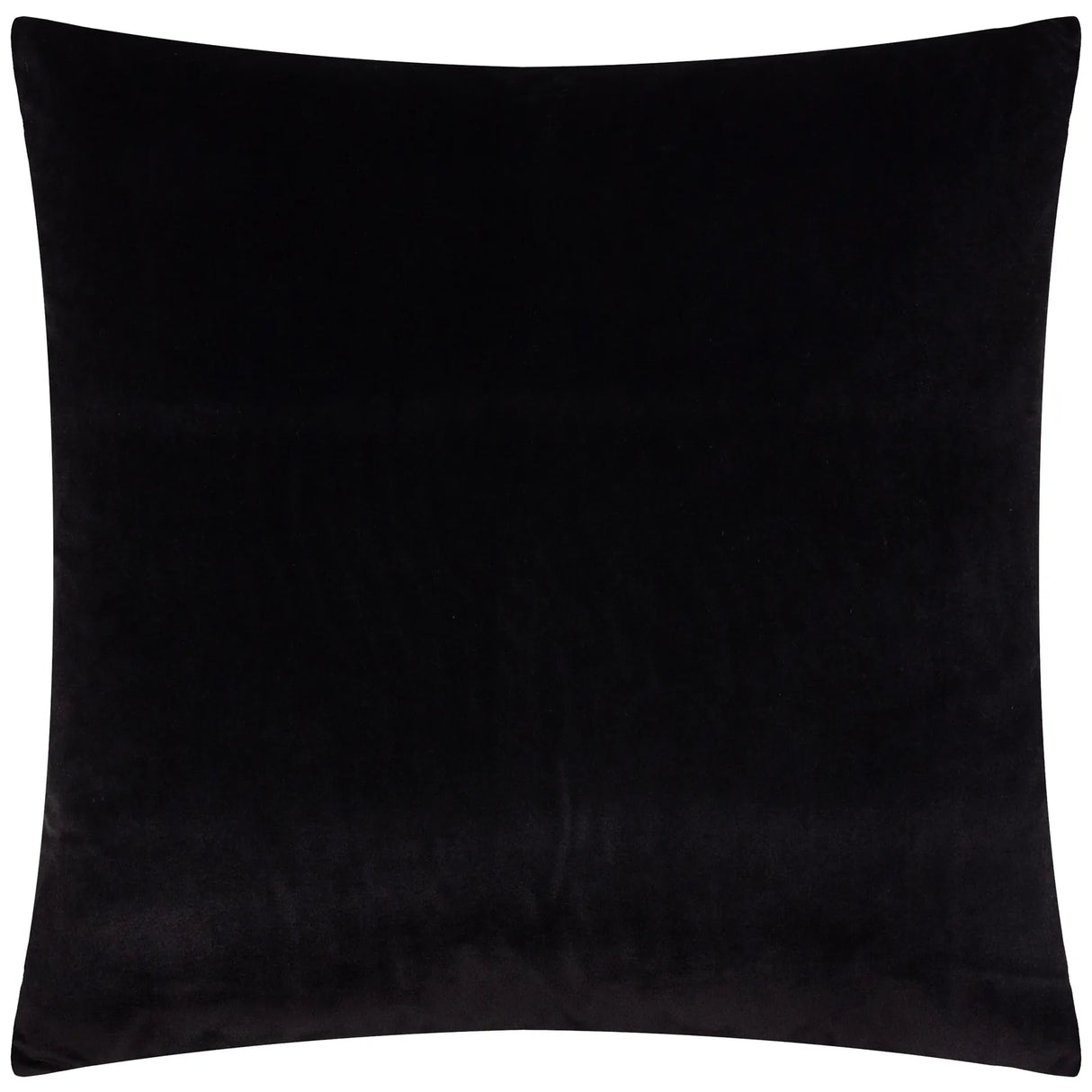 Savoy Stripe Velvet Cushion Cover Black 50 x 50cm - image 3