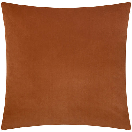 Savoy Stripe Velvet Cushion Cover Brick 50 x 50cm - image 3