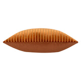 Savoy Stripe Velvet Cushion Cover Brick 50 x 50cm - image 4