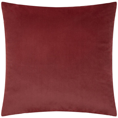Savoy Stripe Velvet Cushion Cover Burgundy 50 x 50cm - image 3
