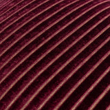 Savoy Stripe Velvet Cushion Cover Burgundy 50 x 50cm - image 5