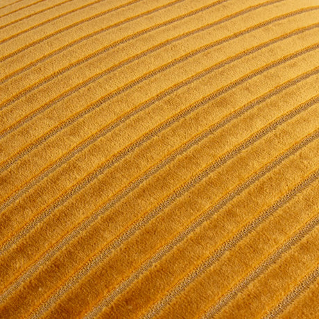 Savoy Stripe Velvet Cushion Cover Gold 50 x 50cm - image 5
