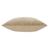 Savoy Stripe Velvet Cushion Cover Mink 50 x 50cm - image 4