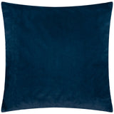 Savoy Stripe Velvet Cushion Cover Navy 50 x 50cm - image 3