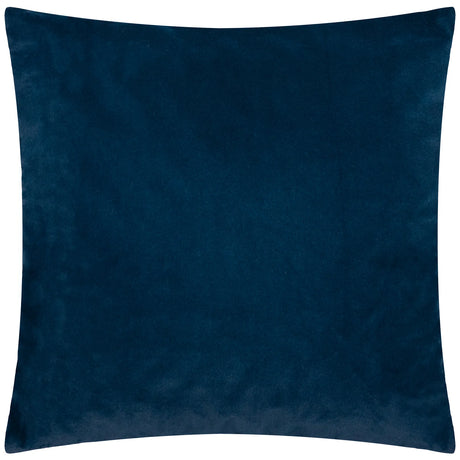 Savoy Stripe Velvet Cushion Cover Navy 50 x 50cm - image 3