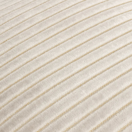 Savoy Stripe Velvet Cushion Cover Oyster 50 x 50cm - image 5