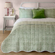 Scallop Quilted Bedspread Sage - image 1