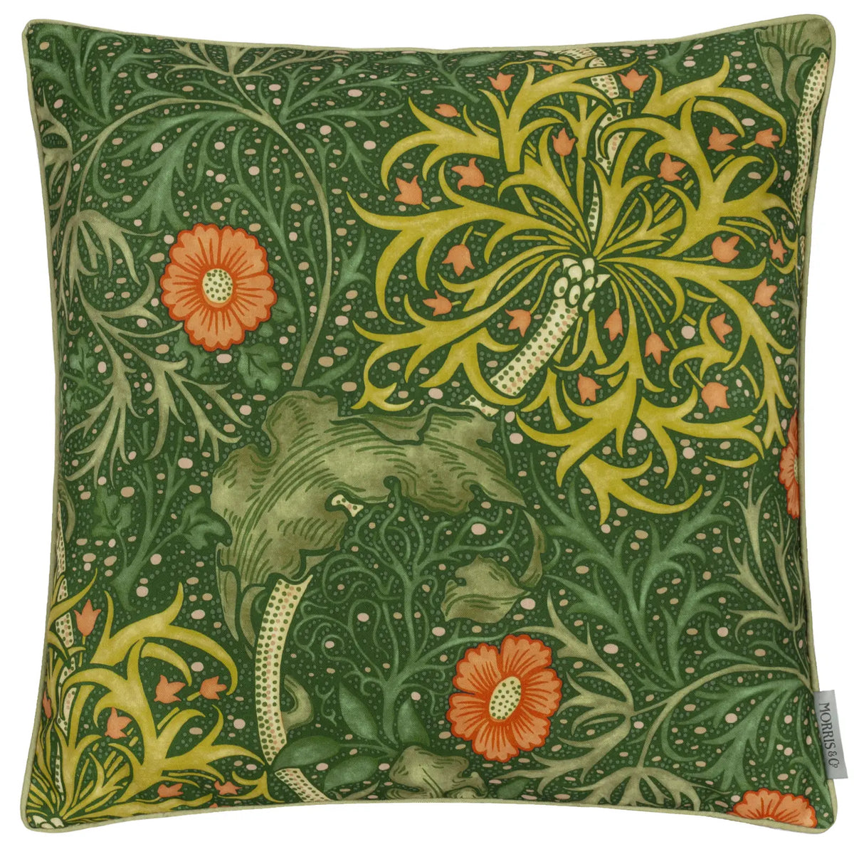Seaweed Outdoor Green Cushion Cover 50cm x 50cm - additional product view 2