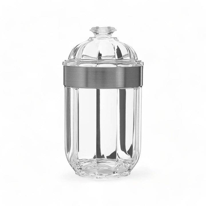 Silver Acrylic Canister - Ideal