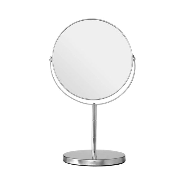 Silver Swivel Pedestal Mirror - Ideal