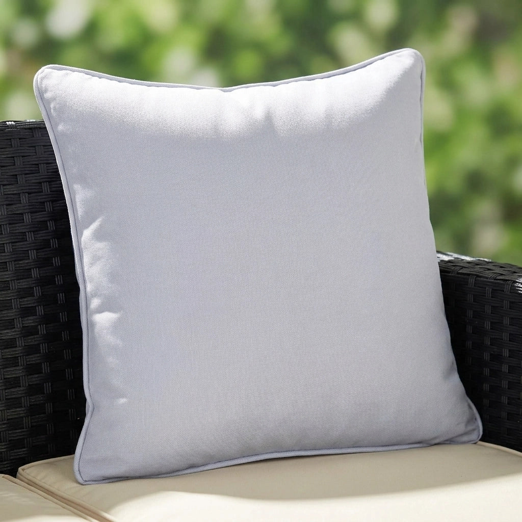 Plain Outdoor UV Resistant Cushion Cover 43cm x 43cm 12