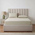 200 Thread Count Cotton 35cm Extra Deep Fitted Sheet - Silver