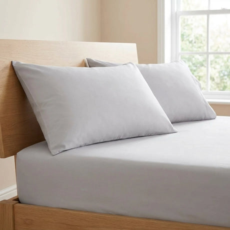 Plain Dye Polycotton Housewife Pillowcases Pair 13