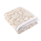 Skandi Woodland Sherpa Fleece Throw Sable 140 x 180cm - image 2