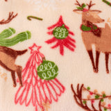 Sleigh Team Printed Fleece Throw Multicolour 130 x 150cm - image 4
